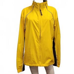 Novara Conversion Cycling Jacket Men's XL Sunbeam Yellow Detachable Sleeves